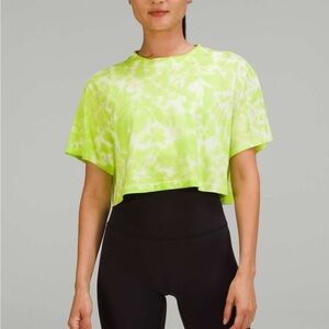 Lululemon All Yours Cropped Cotton T-Shirt